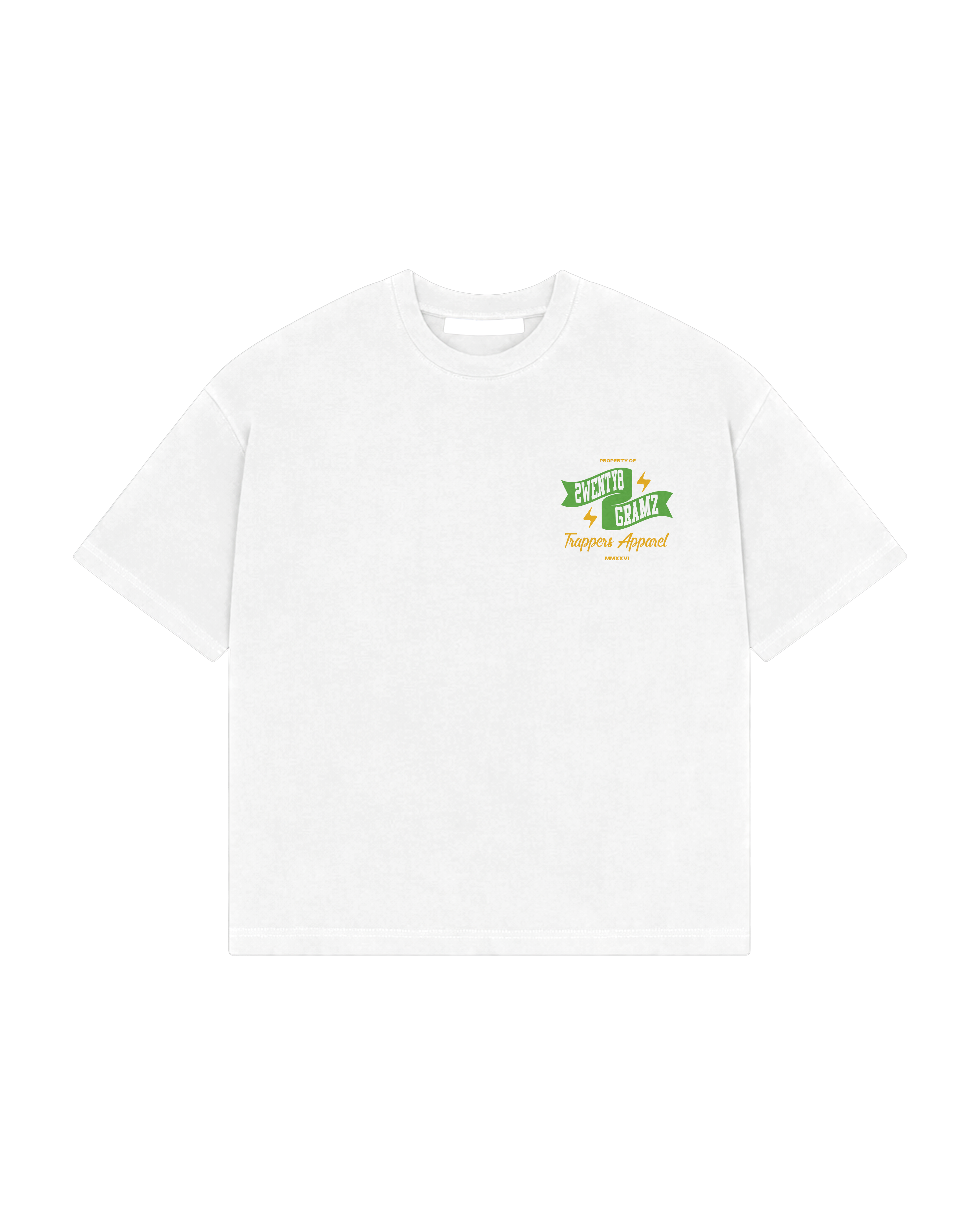 2WENTY8 GRAMZ – Signature Chest Logo Tee