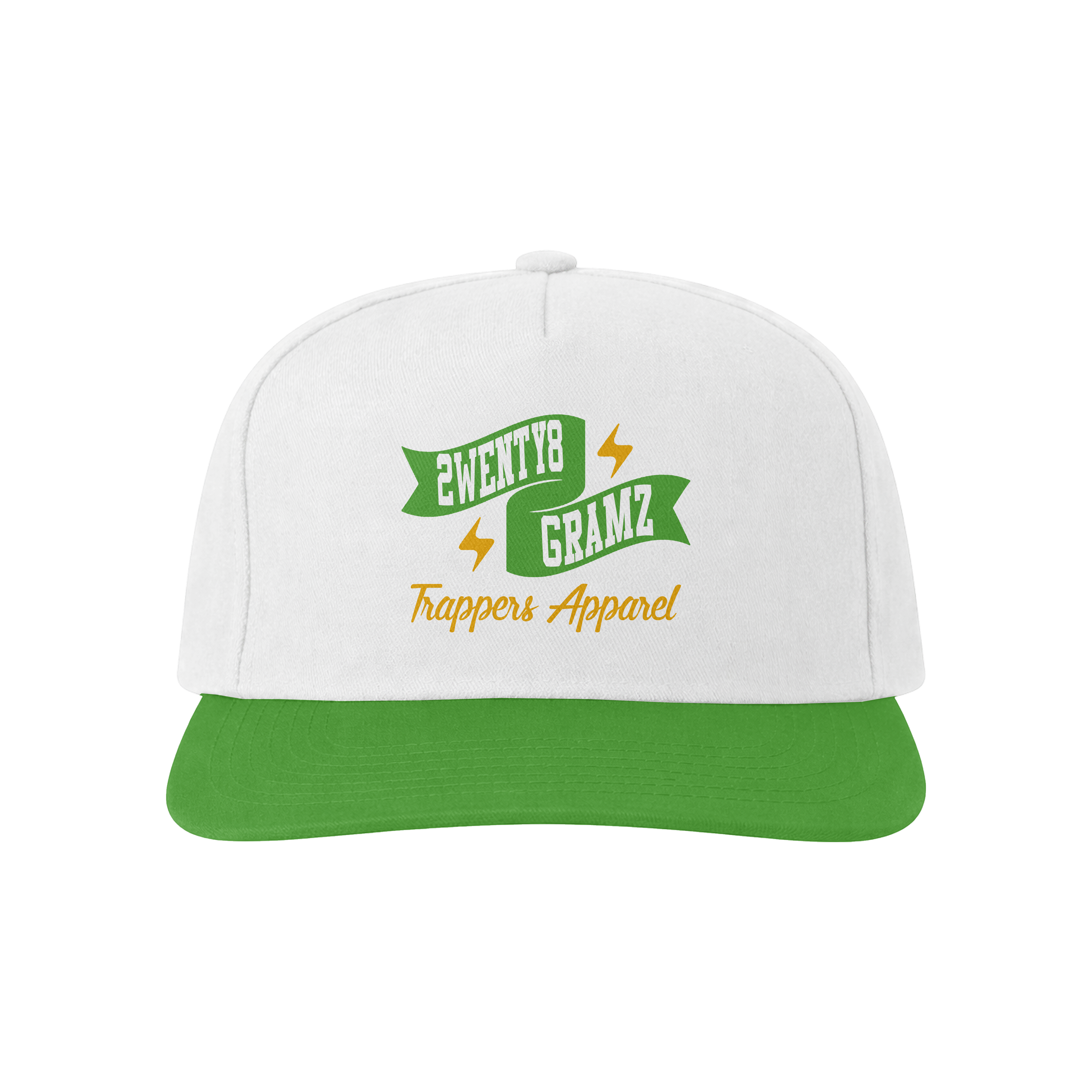 2WENTY8 GRAMZ – Green Bolt Snapback